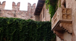 juliet's balcony in verona