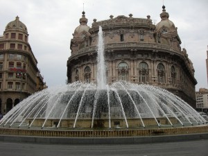 Genoa, de Ferrari square