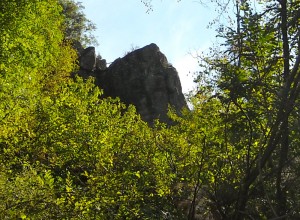 The megalithic face of Borzone