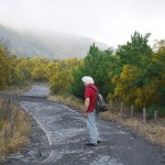 Patrizio in the Mount Vesuvius National Park