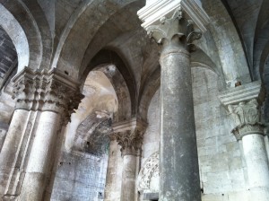 Inside Trani Cathedral