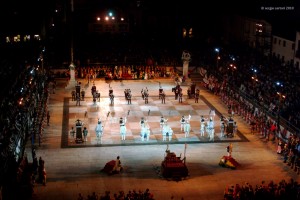 Marostica chess game