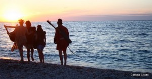 Argonauts beach, Elba island