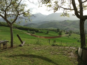 Sibillini Mountains view