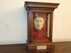 Dante death mask (Florencetown pic)