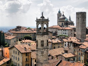 Bergamo, high city. By Flickr User David Spender