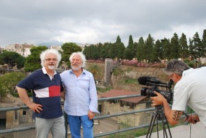 Patrizio and Ciro in Herculaneum