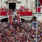 The candle of Gubbio - St Ubaldo Day