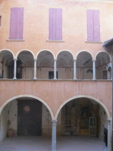 courtyard of the Fortress