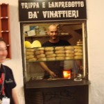 Lampredotto street food stand