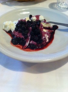 bilberry panna cotta (day 2)