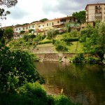 Bisenzio river in Vaiano