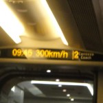 High speed train to Milan