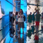 Mirrors and beauties inside Italian Pavilion