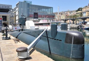 Submarine Nazario Sauro, Genoa, Galata Museum. Pic by AcquarioVillage