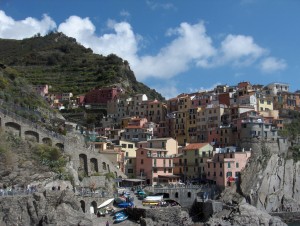 Manarola, Cinque Terre, by Flickr User Chris Muenzer