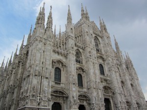 Milan, Duomo. Pic by Flickr User Andrew and Annemarie