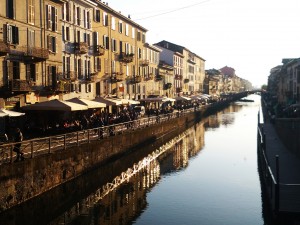 Milan, The Naviglio Grande. Pic by Flickr User Ste @stepek