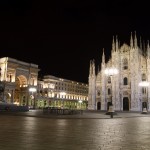 Milan: Duomo by night, by Flickr User Fortherock