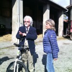 Patrizio and the owner Lucia