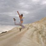 Jumping at Punta Secca