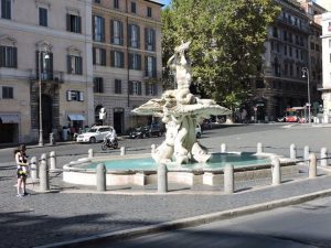 Piazza Barberini - Fontana del Tritone