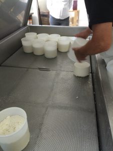 Val di Gresta, The making of cheese