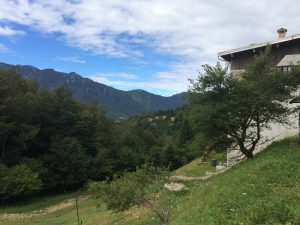 Val di Gresta landscape