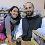 Roxana with the young monk of Chiaravalle