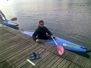 Idroscalo, Milan. Ready for some canoeing