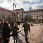 Milan on a sunny day