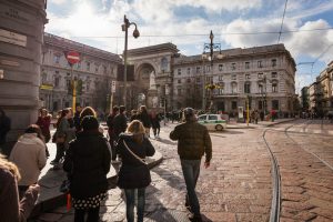 Milan on a sunny day