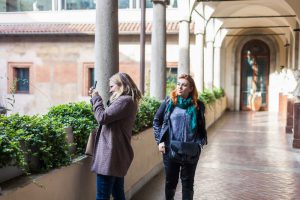 Pinacoteca Ambrosiana, Milan - courtyard