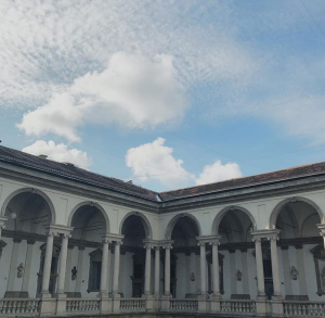 The sky over Milan, Brera Gallery, pic by Chiara Assi