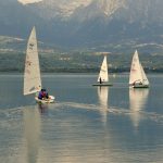 Go sailing on the lake Santa Croce