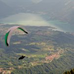 Paragliding on Santa Croce valley