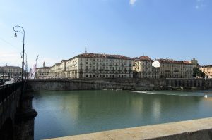 Turin, view on the river