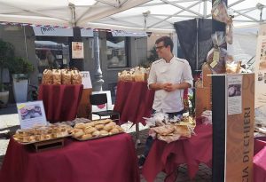 Focaccia di Chieri, stand