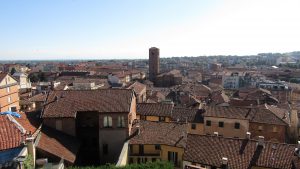 Chieri view, a tower left