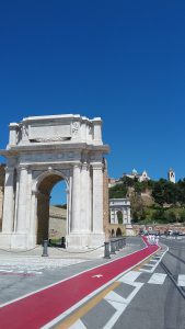 Ancona, Traiano Arch with a view