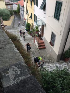 Climbing on San Gennaro