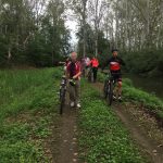 Cycling inside the Padule natural reserve