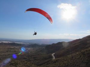 Free flight at Borso del Grappa