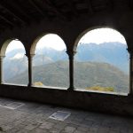 Caspano - the view from the porch of the church