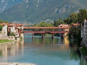 Bassano del Grappa, bridge of the Alpine