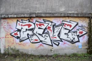 Graffiti, Naviglio Martesana, Milan by Virginia Merlini