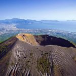 Vesuvius volcano crater