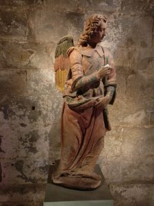 San Gennaro Pieve, statue by Leonardo Da Vinci