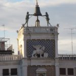 Venice - Piazza San Marco - the top two levels of the Torre dell’Orologio