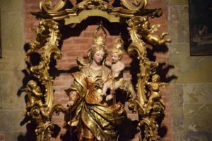 Basilica di San Michele - an ornate Baroque Virgin and Child